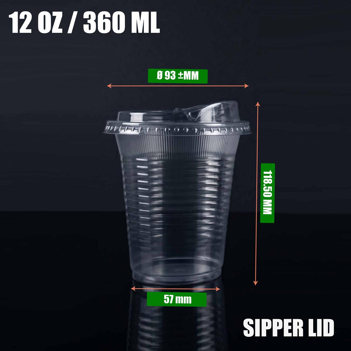 12oz sipper lid